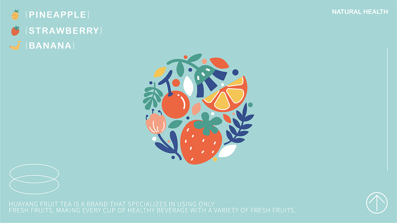 花样果茶 品牌设计全案