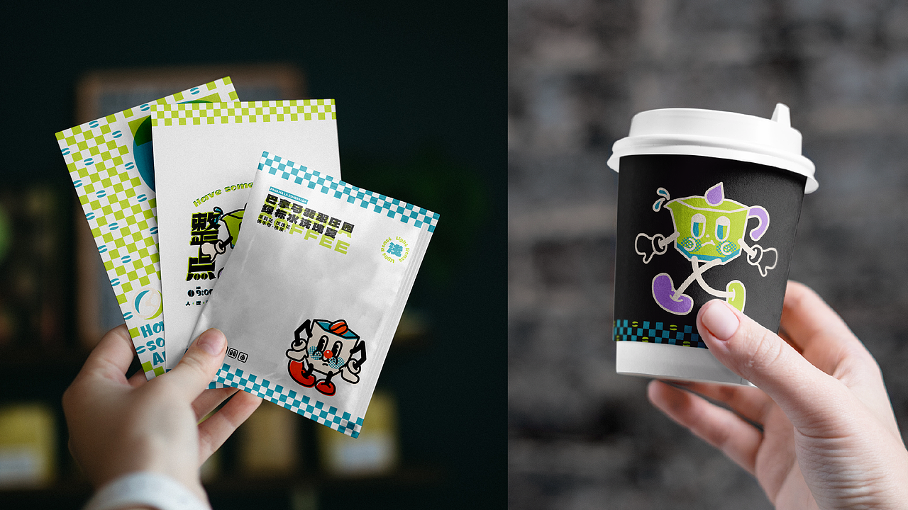 整点美式 丨 餐饮品牌设计美式复古咖啡品牌设计（图ZMzU0ODU0MTg4） - 品牌 - 站酷设计师楚殷原创素材 - 站酷ZCOOL