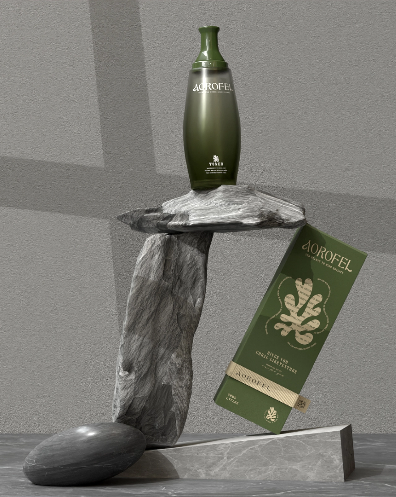 AOROFEL护肤品品牌包装全案设计