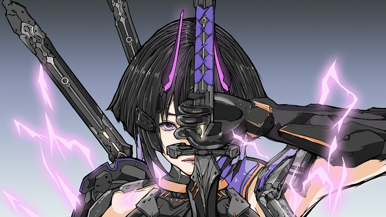 《震离·月读》（图ZMzIyODQ5NjMy） - 游戏原画 - 站酷设计师A_tlas原创素材 - 站酷ZCOOL