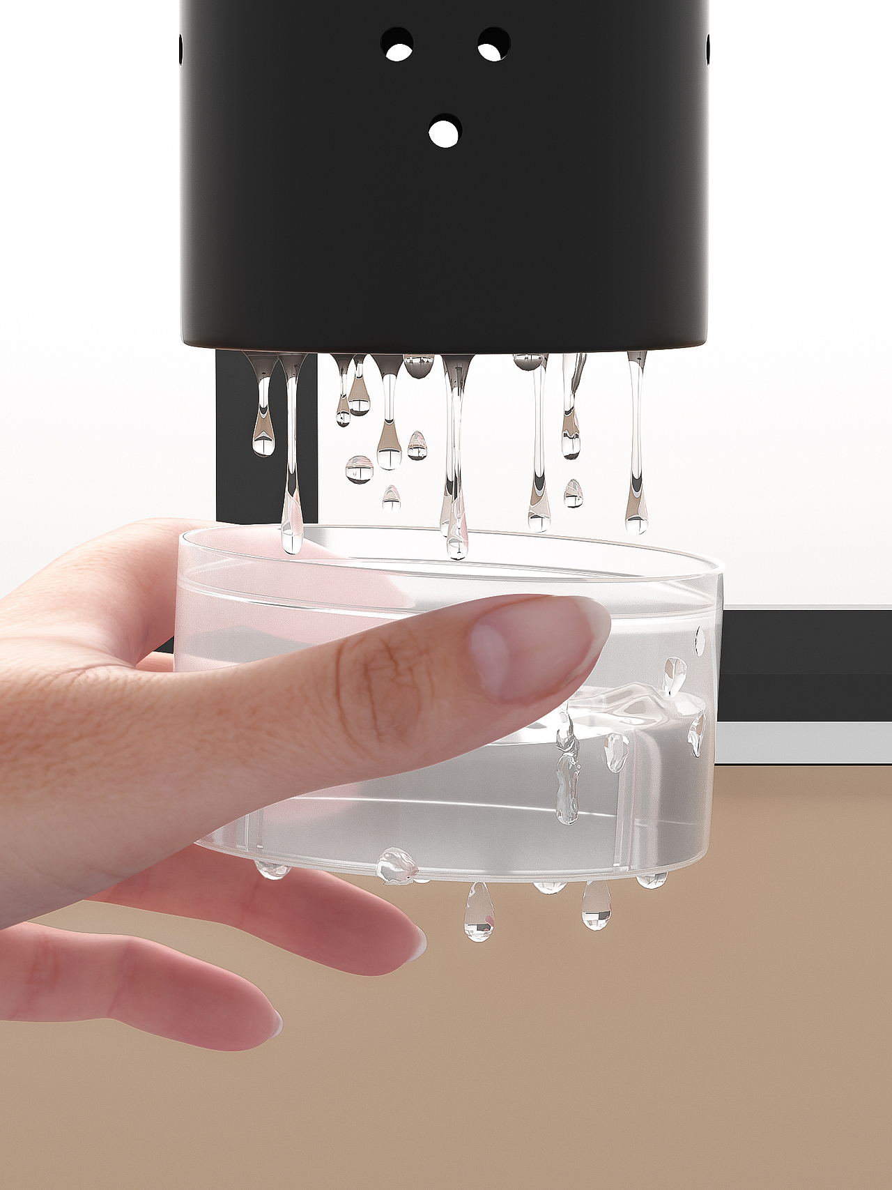 OC室内产品渲染