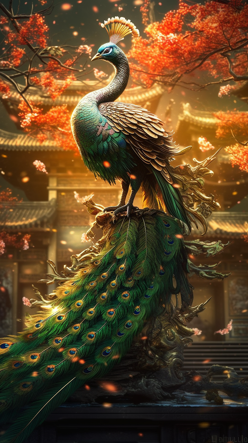 中国古代神兽系列-凤凰（图ZMzQ0ODM1MzI4） - 创作习作 - 站酷设计师艺舟1014原创素材 - 站酷ZCOOL