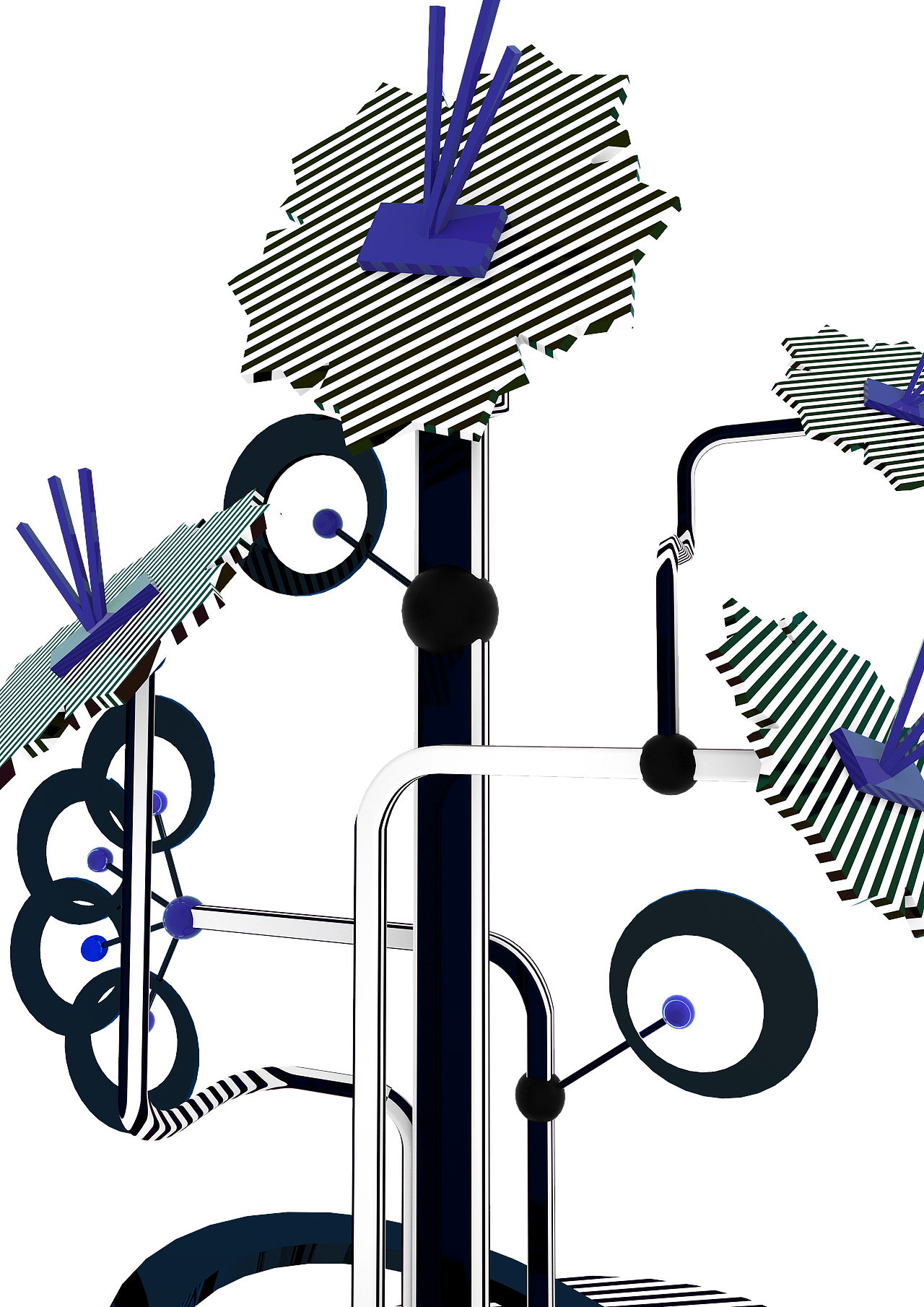 元植物构想(黑白,第二稿)