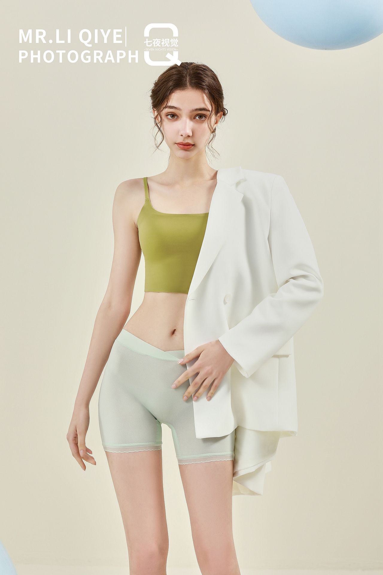 安全裤拍摄 双模拍摄 外模女模拍摄