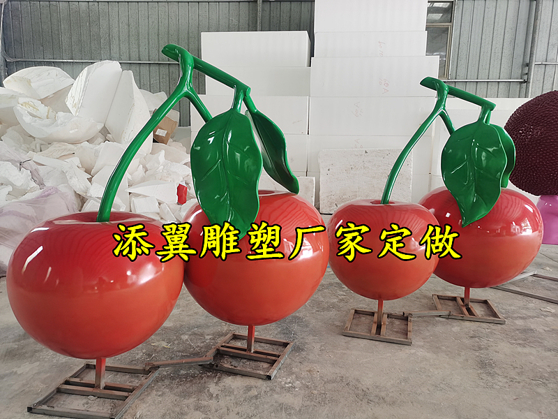 为何偏偏痴心想见玻璃钢樱桃雕塑，逛完景区你就懂了