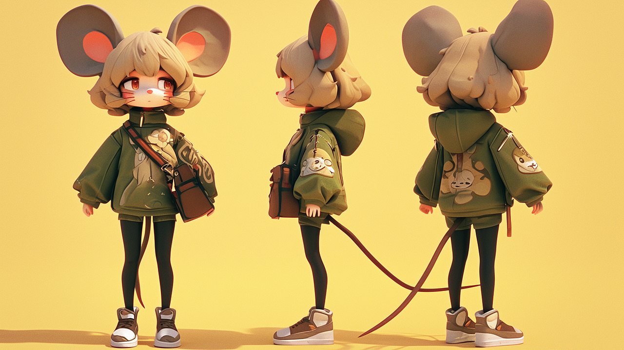 十二生肖三视图