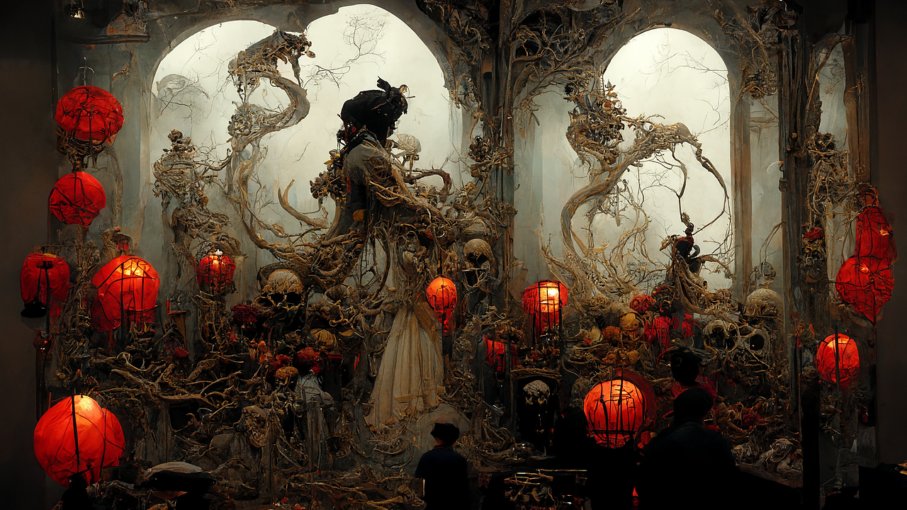 白骨精拿到了首轮天使融资后白骨洞总部装修效果图（图ZMzEzNTg5NjQw） - 其他 - 站酷设计师老飘飘原创素材 - 站酷ZCOOL
