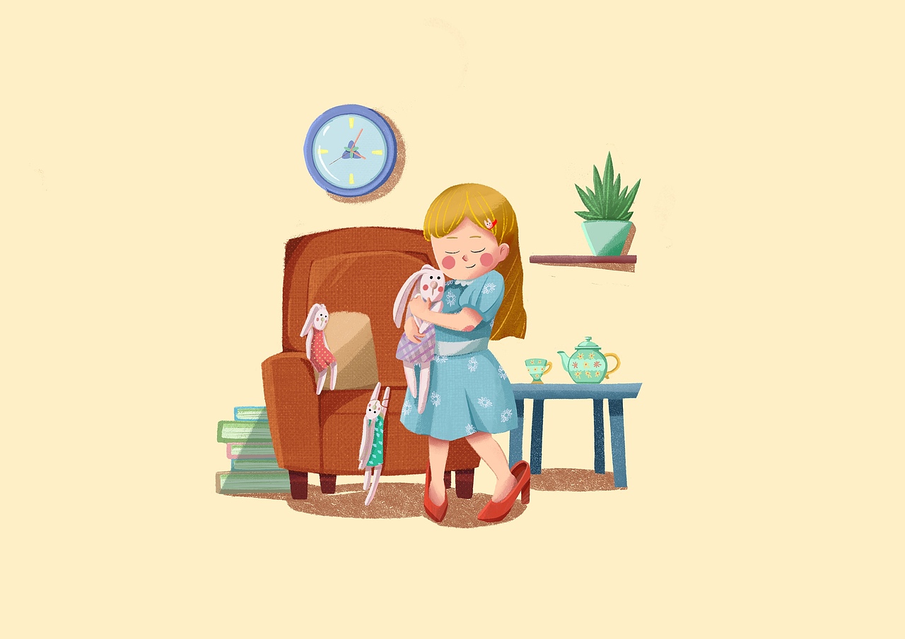 2022 上半年插画练习总结 -人物场景原创练习（图ZMzA3MzIyMDgw） - 儿童插画 - 站酷设计师朱小骞art原创素材 - 站酷ZCOOL