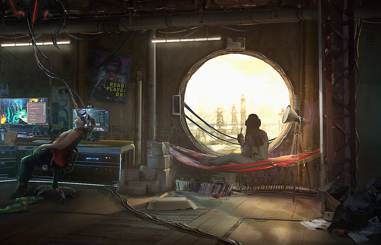 [赛博朋克]-个人设计练习（图ZMzE5OTM1ODcy） - 设定/分镜 - 站酷设计师A同学i原创素材 - 站酷ZCOOL