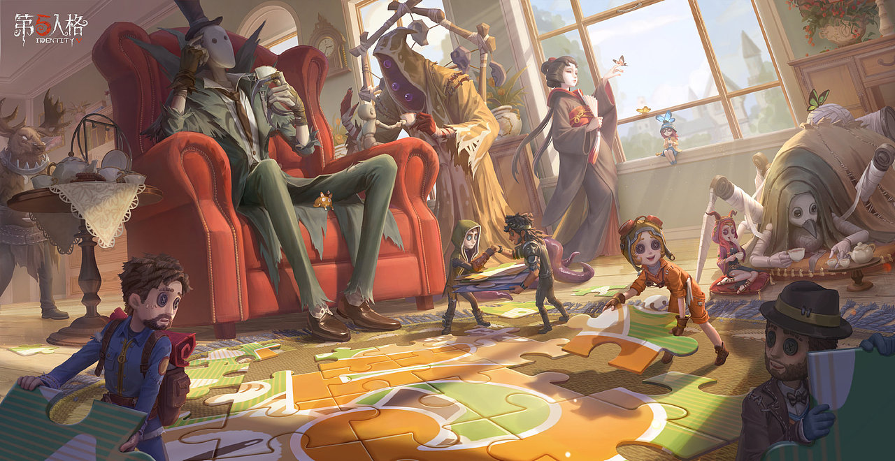 第五人格的一些老图（图ZMzUxMjQ5ODk2） - 商业插画 - 站酷设计师AX金桃九原创素材 - 站酷ZCOOL