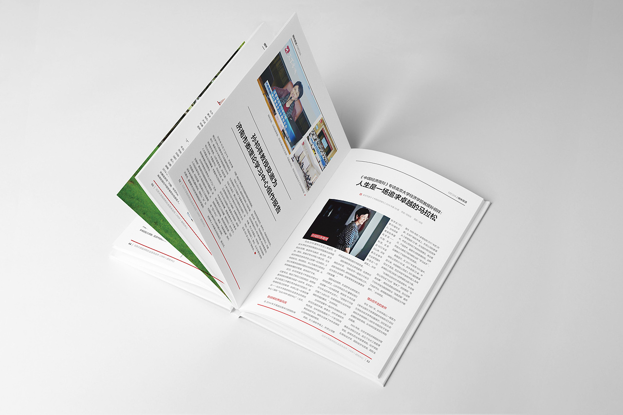 北京大学PPP中心内刊简报杂志设计第四期