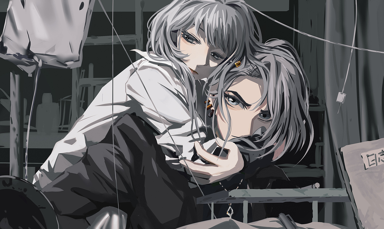 无期迷途同人 卓娅X局长（图ZMzQwNjM5MjU2） - 创作习作 - 站酷设计师西索千寻原创素材 - 站酷ZCOOL