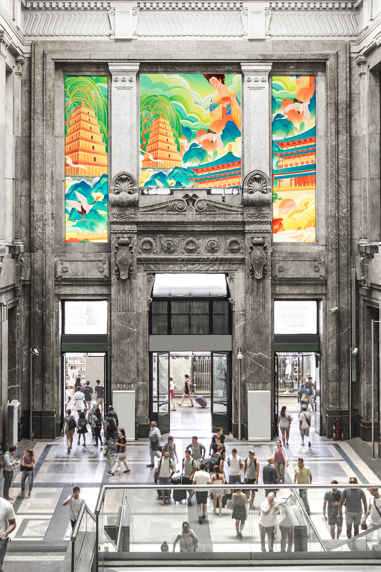 【西安】国风插画