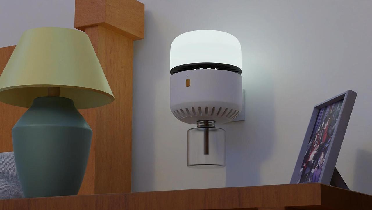 【Blender/CG动画】疯狂传媒&星环夜灯驱蚊器 产品视频