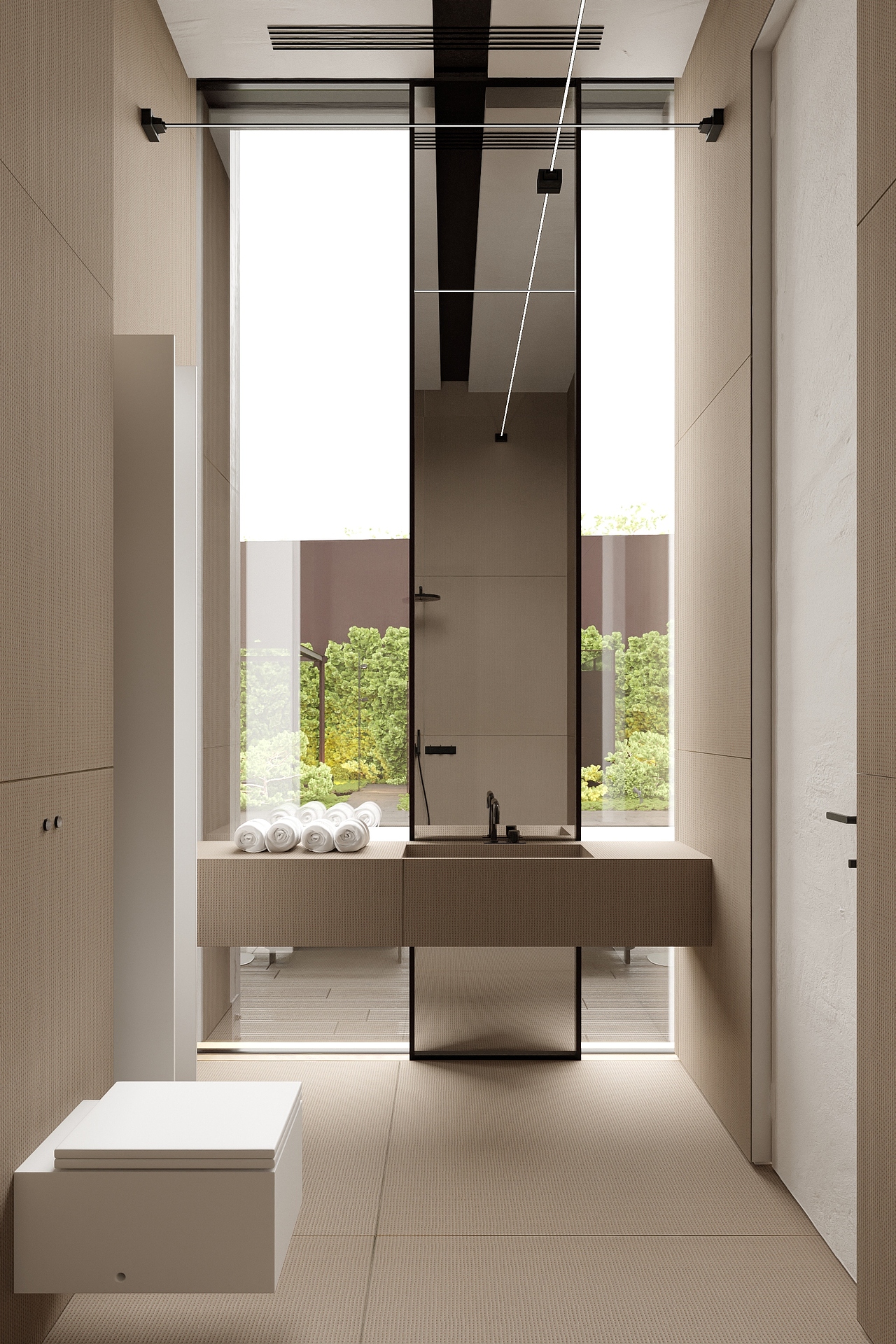 極簡別墅的整體方案