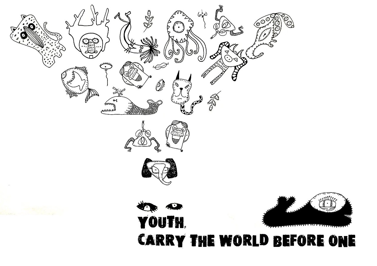 手繪插畫 | T恤設計（圖ZMzM3MzI5MjQ0） - 商業(yè)插畫 - 站酷設計師一只行走的仙人掌原創(chuàng)素材 - 站酷ZCOOL