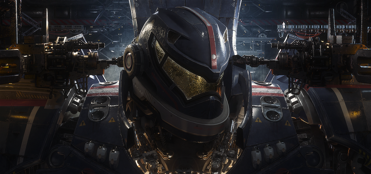 C4D—《环太平洋》场景还原