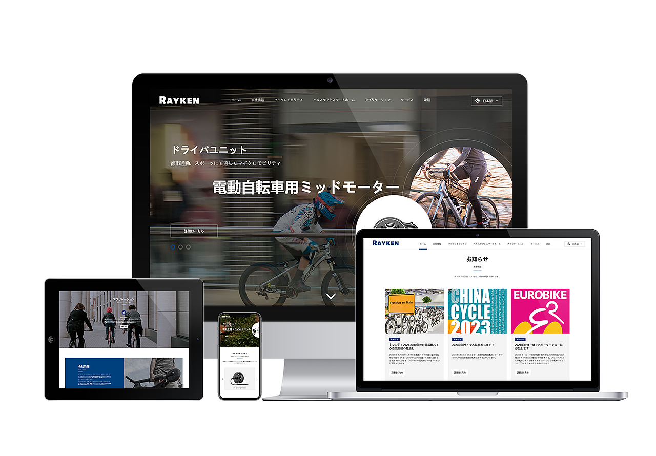 RAYKEN瑞和康驱动装置互联网品牌形象设计——雨飞作品