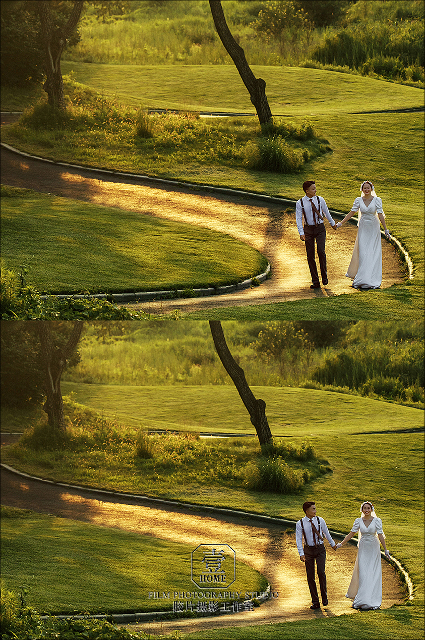 北京金海湖婚纱照,怎么拍都好看呀!