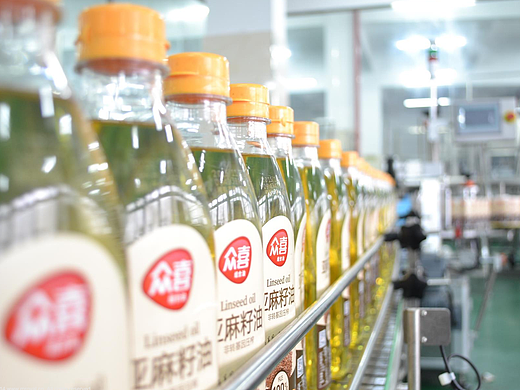 亚麻仔油包装设计|粮油包装设计