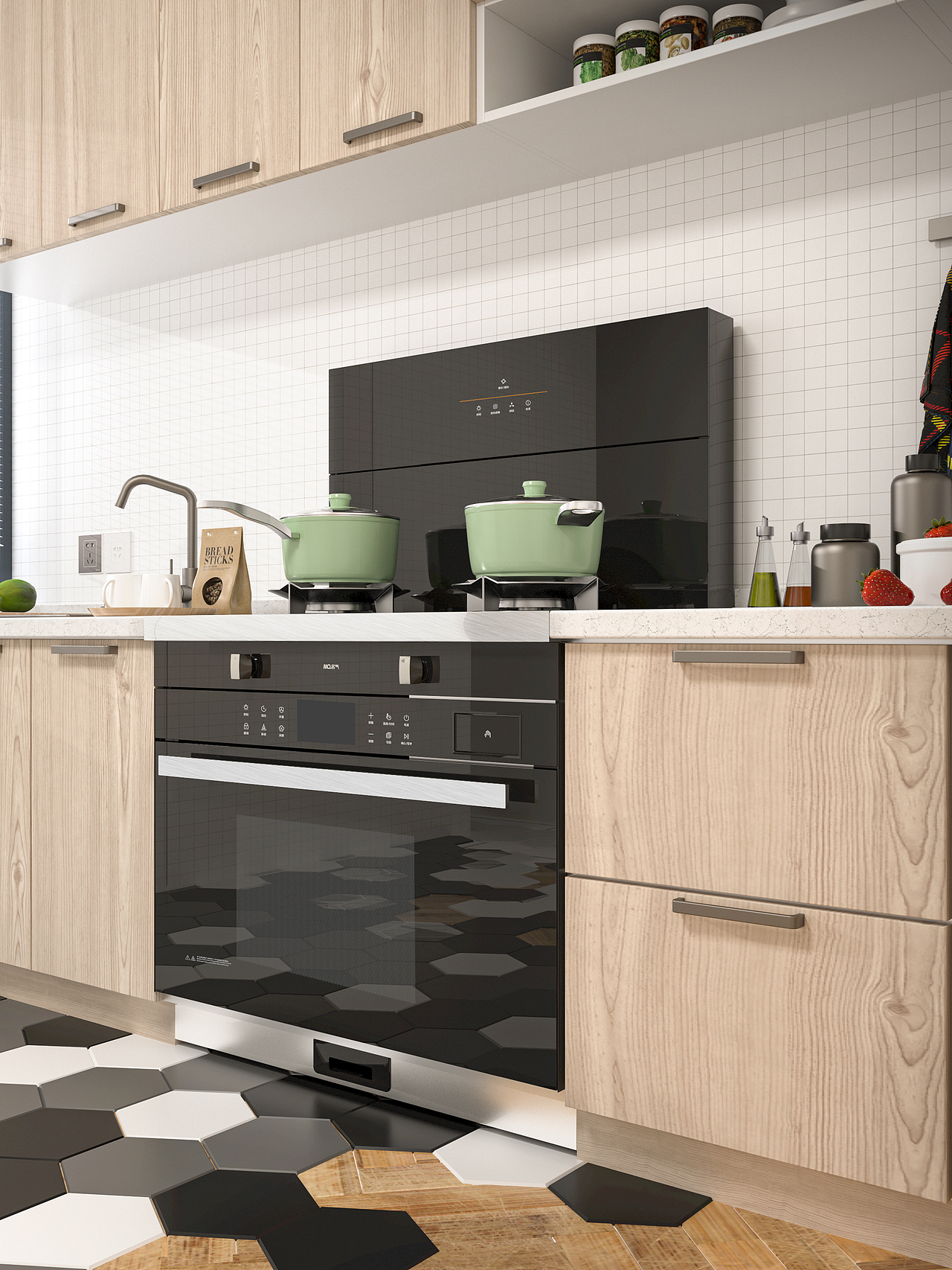 油烟机烤箱一体机