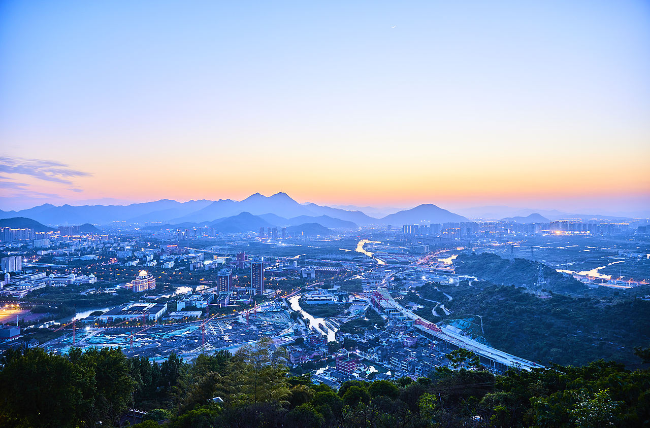 傍晚日落后的日转夜延时摄影（图ZMjk5OTkyMjI0） - 栏目片头 - 站酷设计师禹之66原创素材 - 站酷ZCOOL