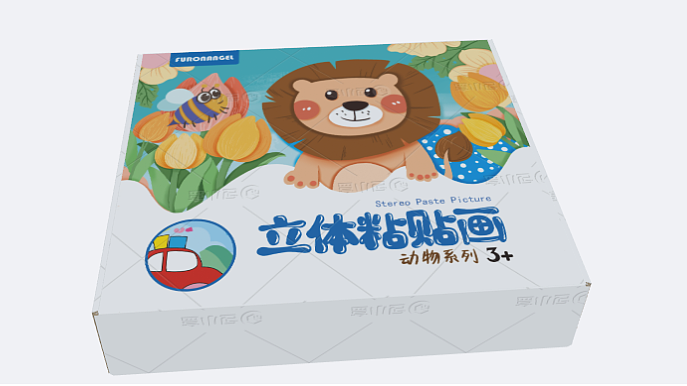 儿童手工产品包装（图ZMzIxMjAzNDM2） - 儿童插画 - 站酷设计师御小佛爷原创素材 - 站酷ZCOOL