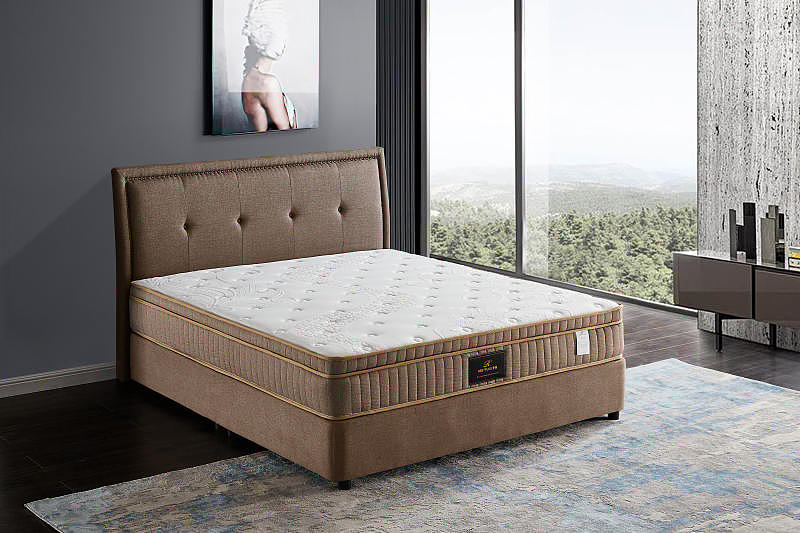 家具摄影,商业拍摄,床架现场拍摄图