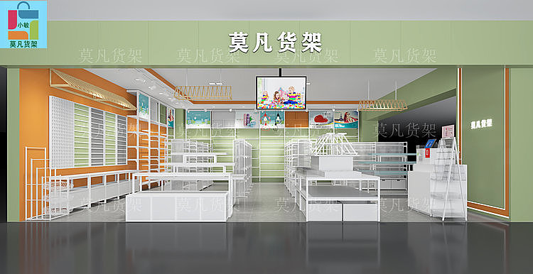 KKV展示架定位升级值得客户信赖-莫凡货架布局形象设计