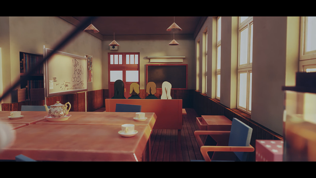 【C4D短片/京阿尼还原】不,已经入春了