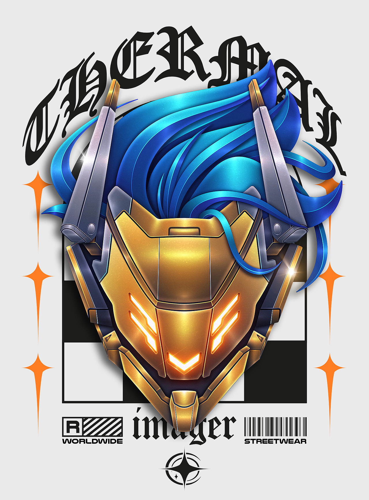 毒苗DUMMIAO｜APEX LEGENDS 机械头盔｜矢量插画（图ZMzUyMDM1MTI4） - 新锐潮流插画 - 站酷设计师小宝猫猫原创素材 - 站酷ZCOOL