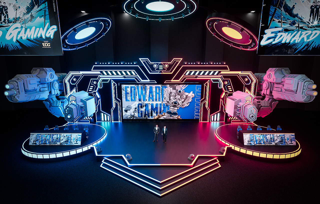 LOL高校联赛电竞舞美