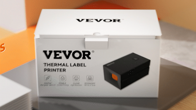 标签打印机3D动画