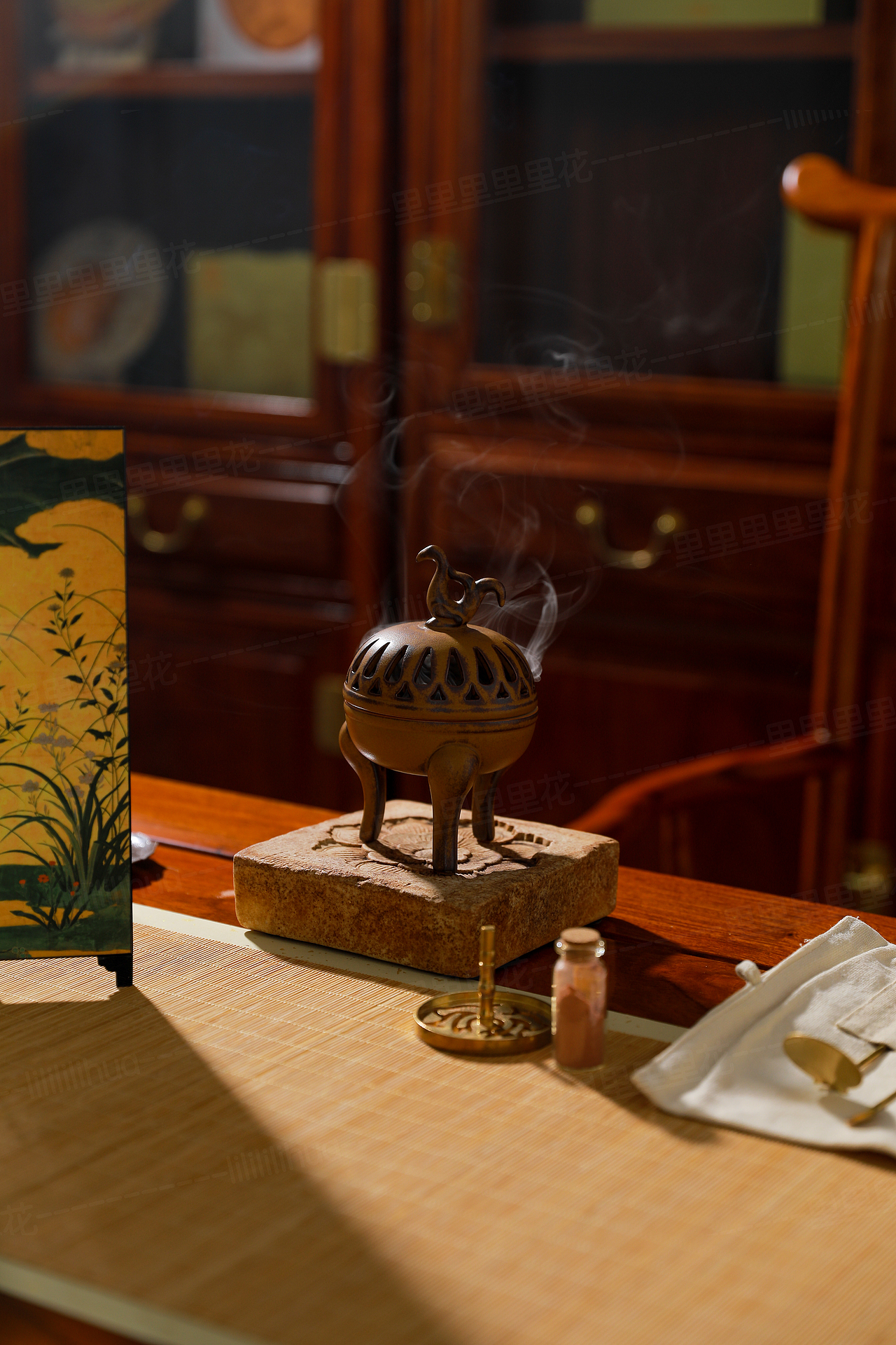 2024年4月静物拍摄 焚香