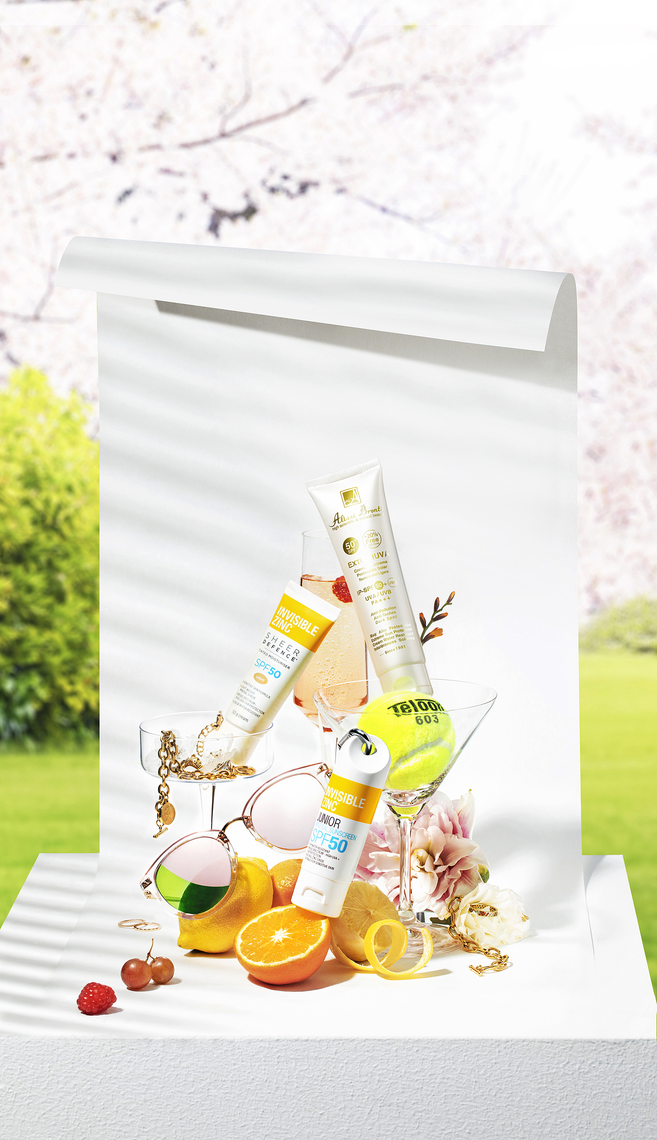 防晒霜活动集合