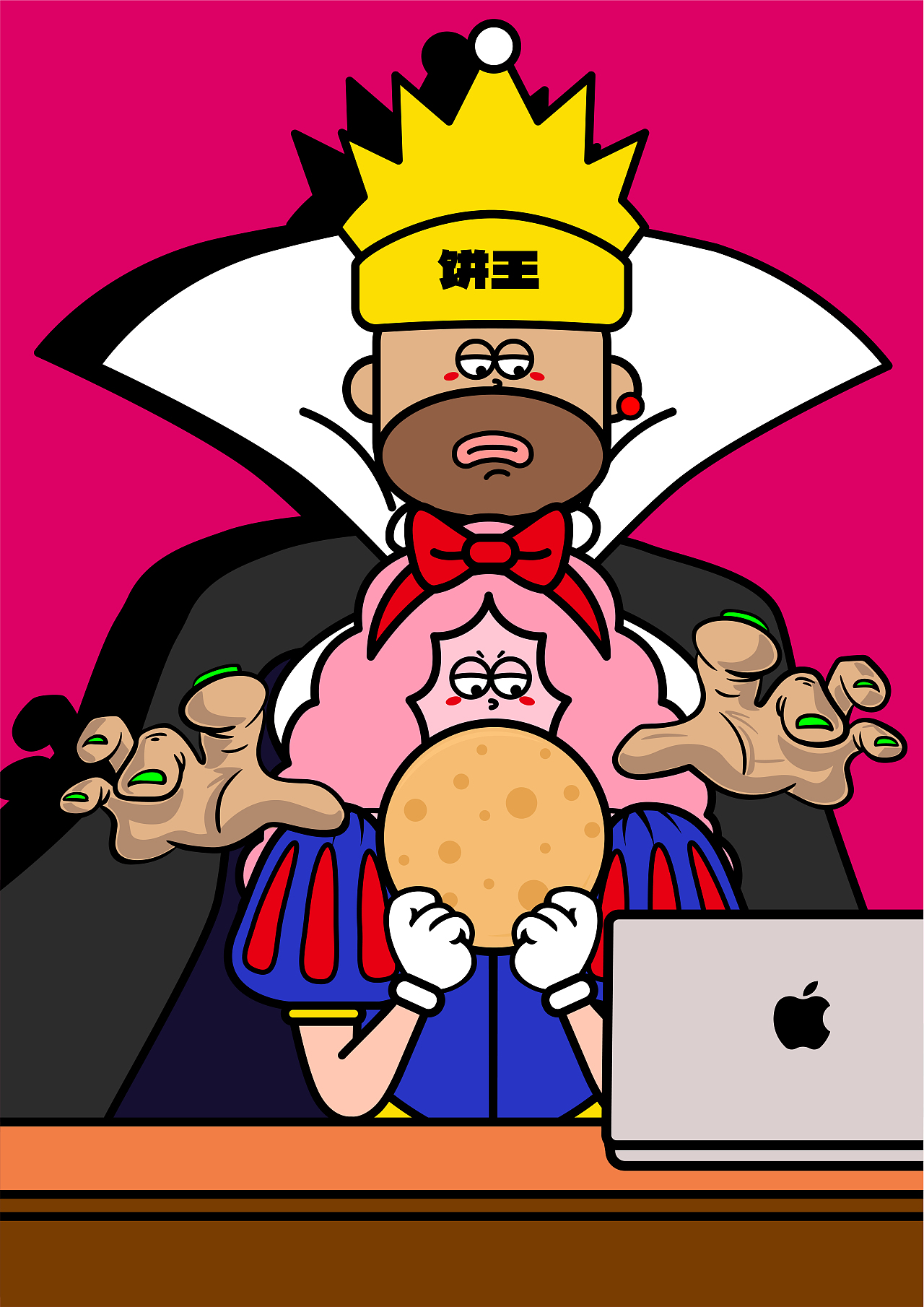 《当代社畜生存图鉴》主题插画设计（图ZMzYwODg5Nzg0） - 商业插画 - 站酷设计师冲出罐头的沙丁鱼原创素材 - 站酷ZCOOL