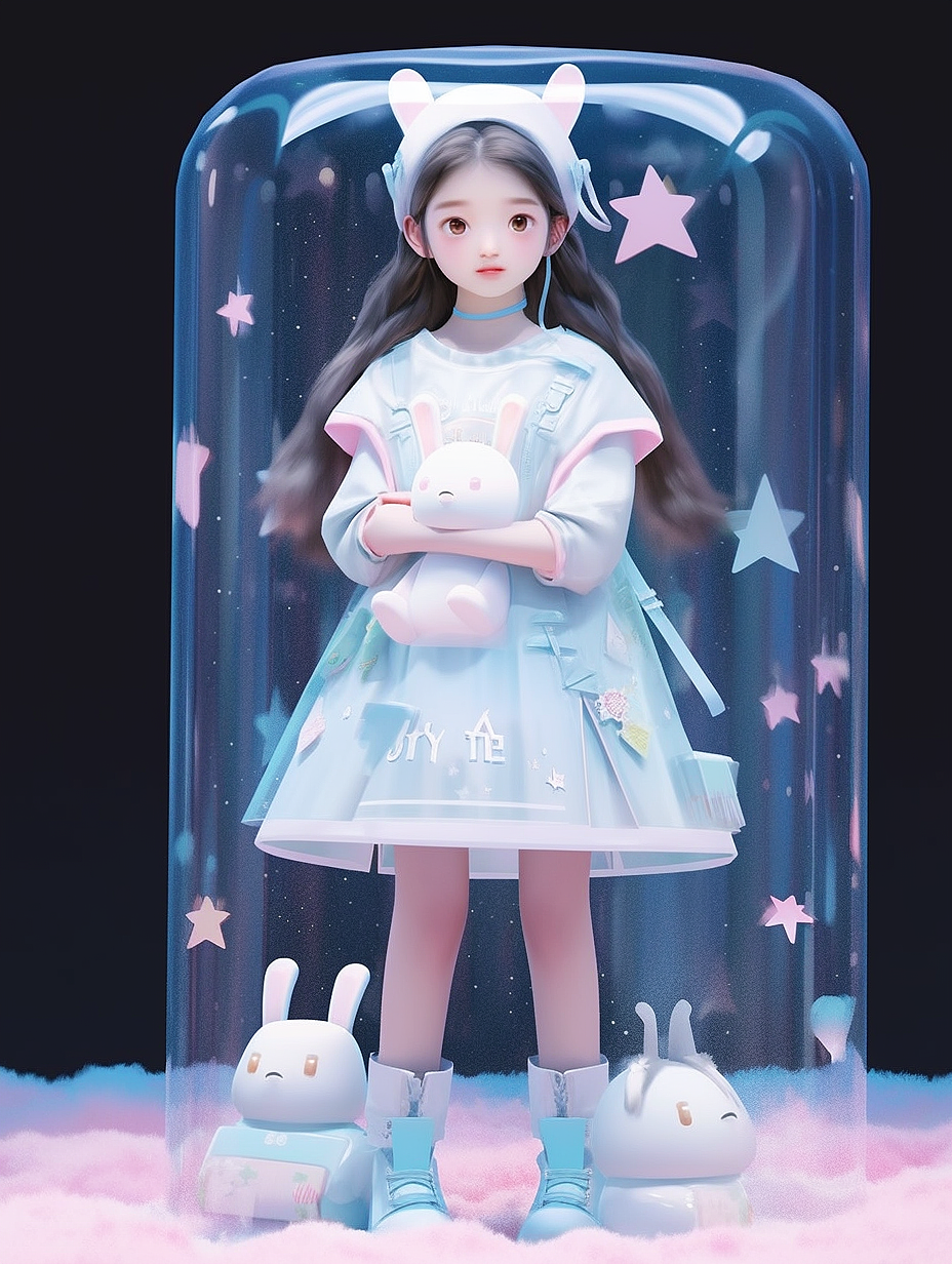 头像设计·手办盲盒玩具