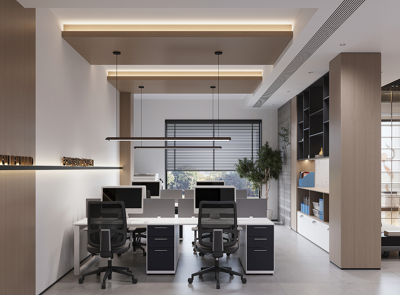 工装|办公空间（图ZMzIzOTQ4NDYw） - 家装设计 - 站酷设计师画画效果兔原创素材 - 站酷ZCOOL