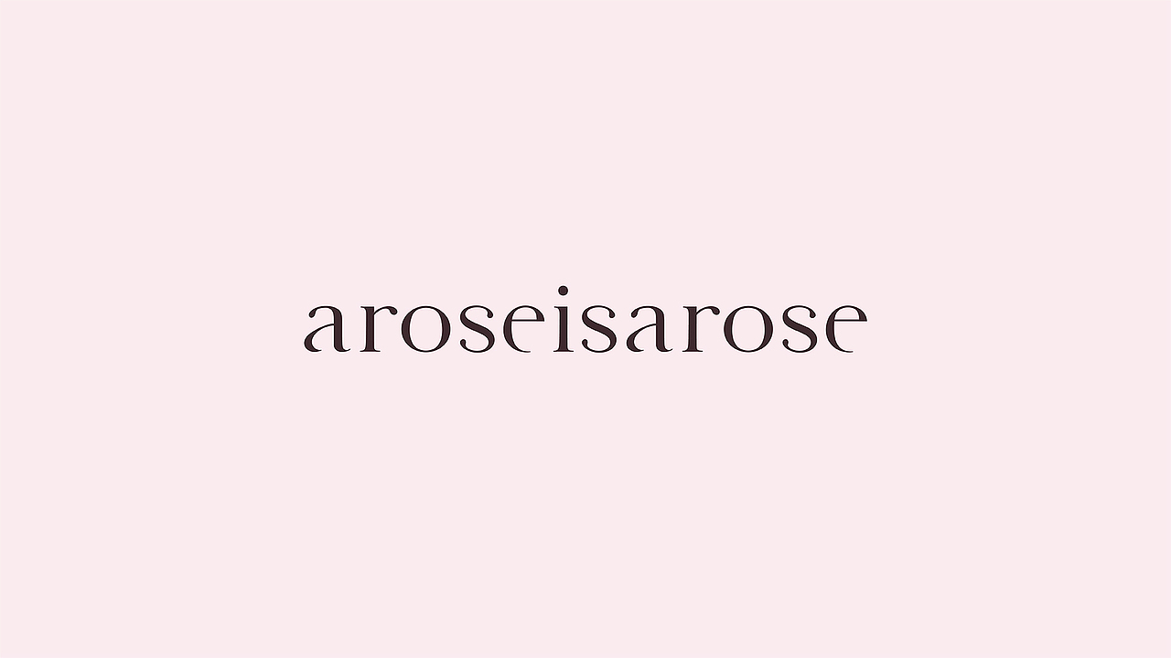 aroseisarose玫瑰是玫瑰品牌形象焕新-成为你自己