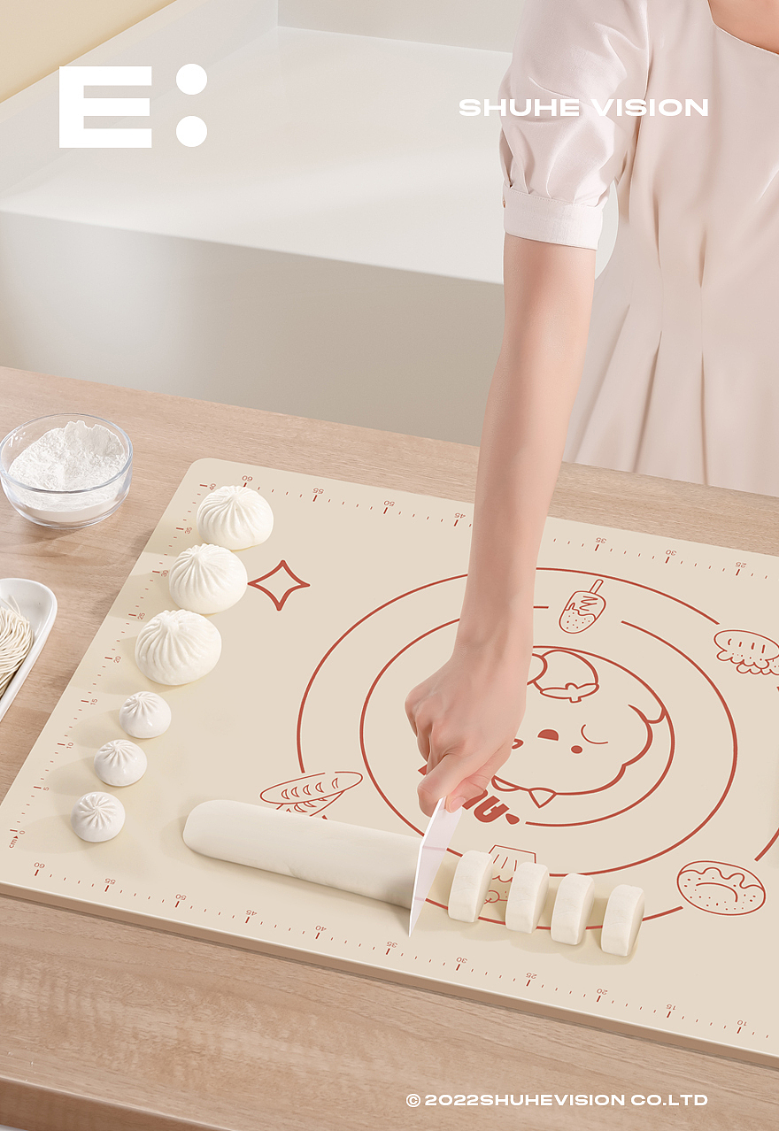 硅胶揉面垫室内拍摄丨述禾集