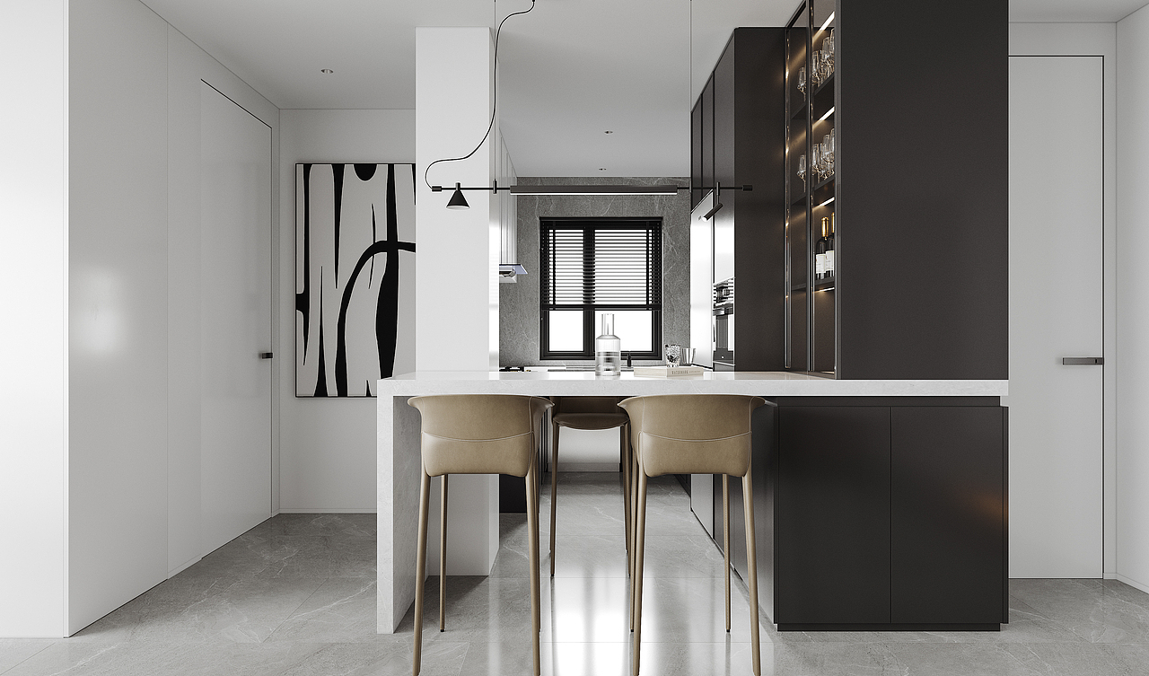 拓筑视觉表现丨现代极简