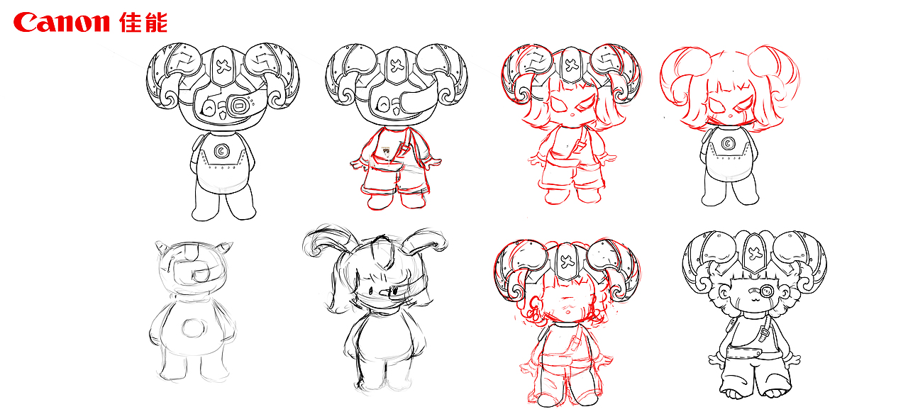 青春专微佳能IP之卡羚（图ZMzA3NTU0OTA0） - IP形象 - 站酷设计师公子云帆原创素材 - 站酷ZCOOL