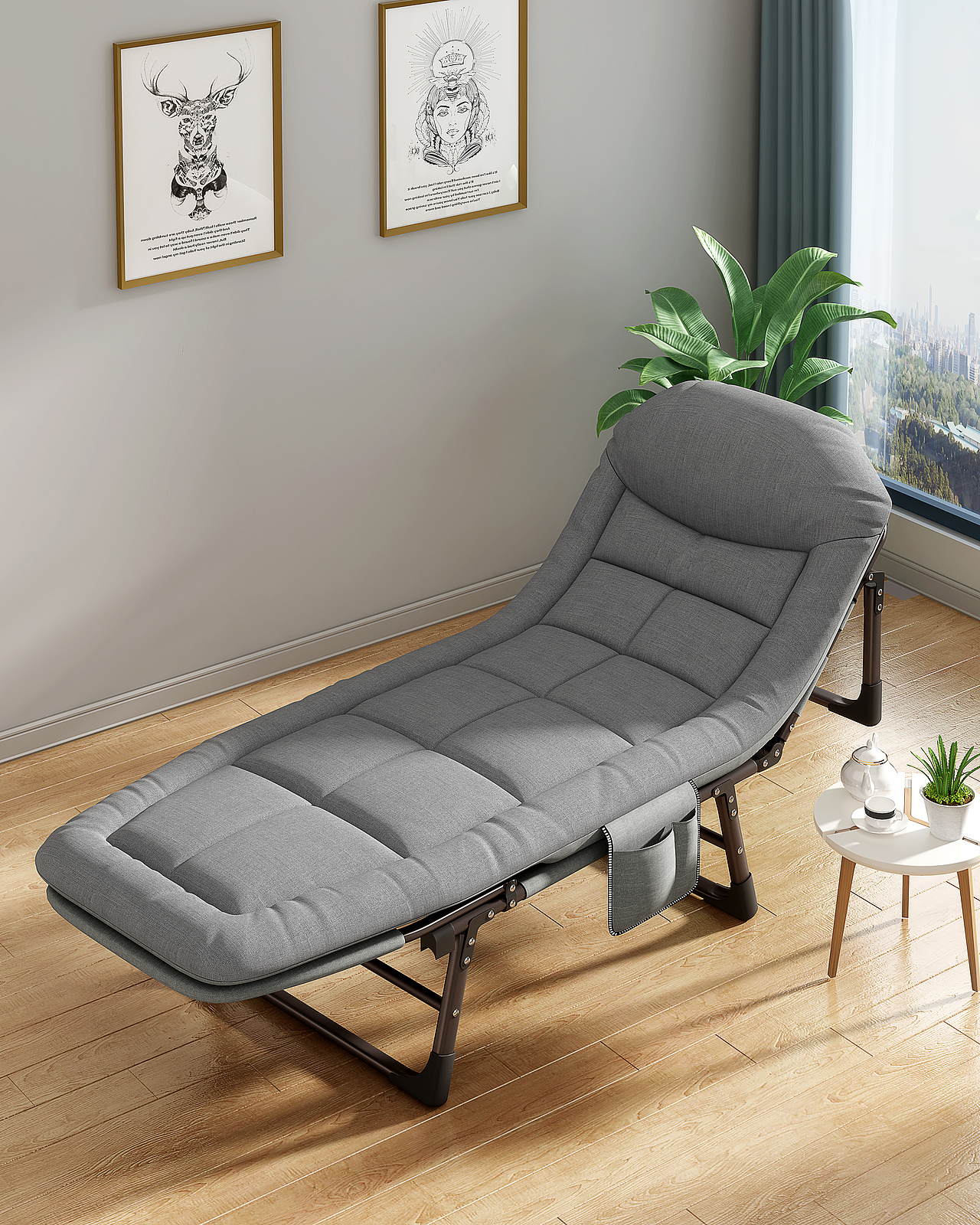 午休折叠床建模渲染详情制作（图ZMzA3NjIwNzk2） - 电商 - 站酷设计师3D建模渲染Sam原创素材 - 站酷ZCOOL