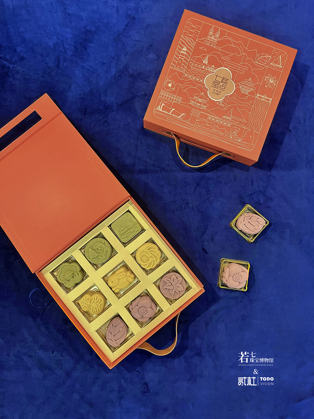 青岛城市礼物-中秋月饼文创（图ZMzEyNDU4MzAw） - 其他手工艺 - 站酷设计师贰杜原创素材 - 站酷ZCOOL