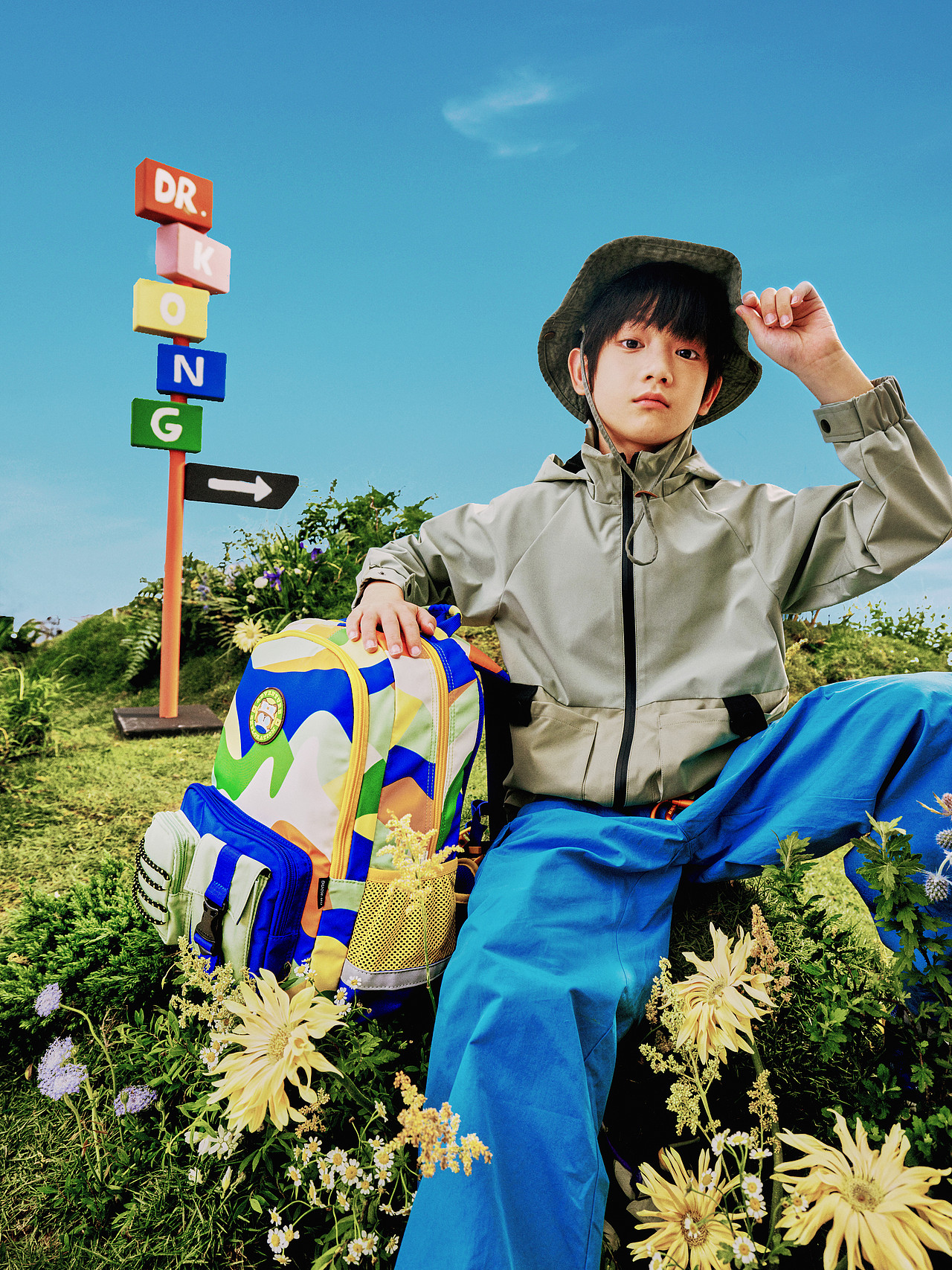 我们成为了儿童书包拍摄的参考模板 | 江博士书包