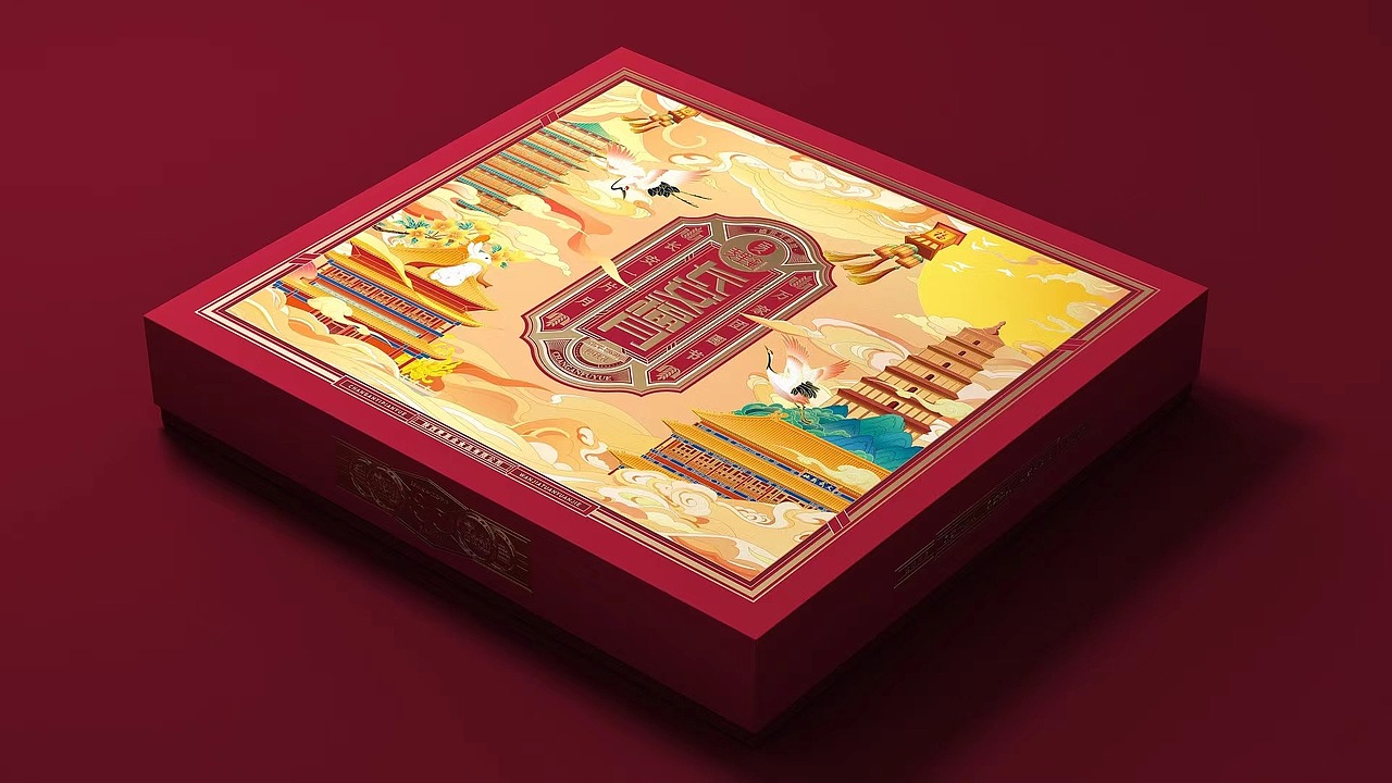 麦里金中秋包装设计（图ZMzI2Njc1ODI0） - 商业插画 - 站酷设计师是阿蔡呀原创素材 - 站酷ZCOOL