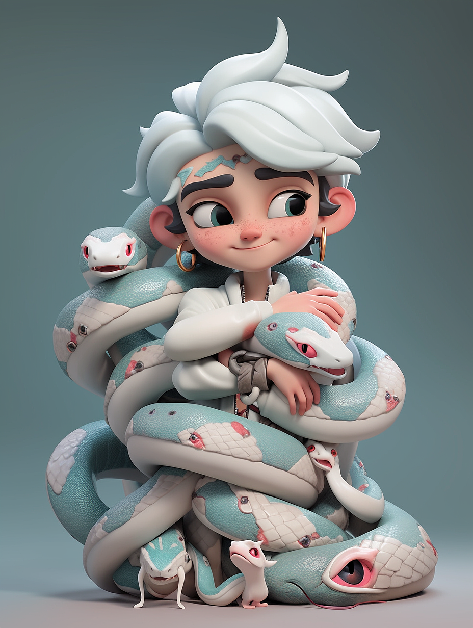 圈儿磊《盲盒造物》3D角色篇