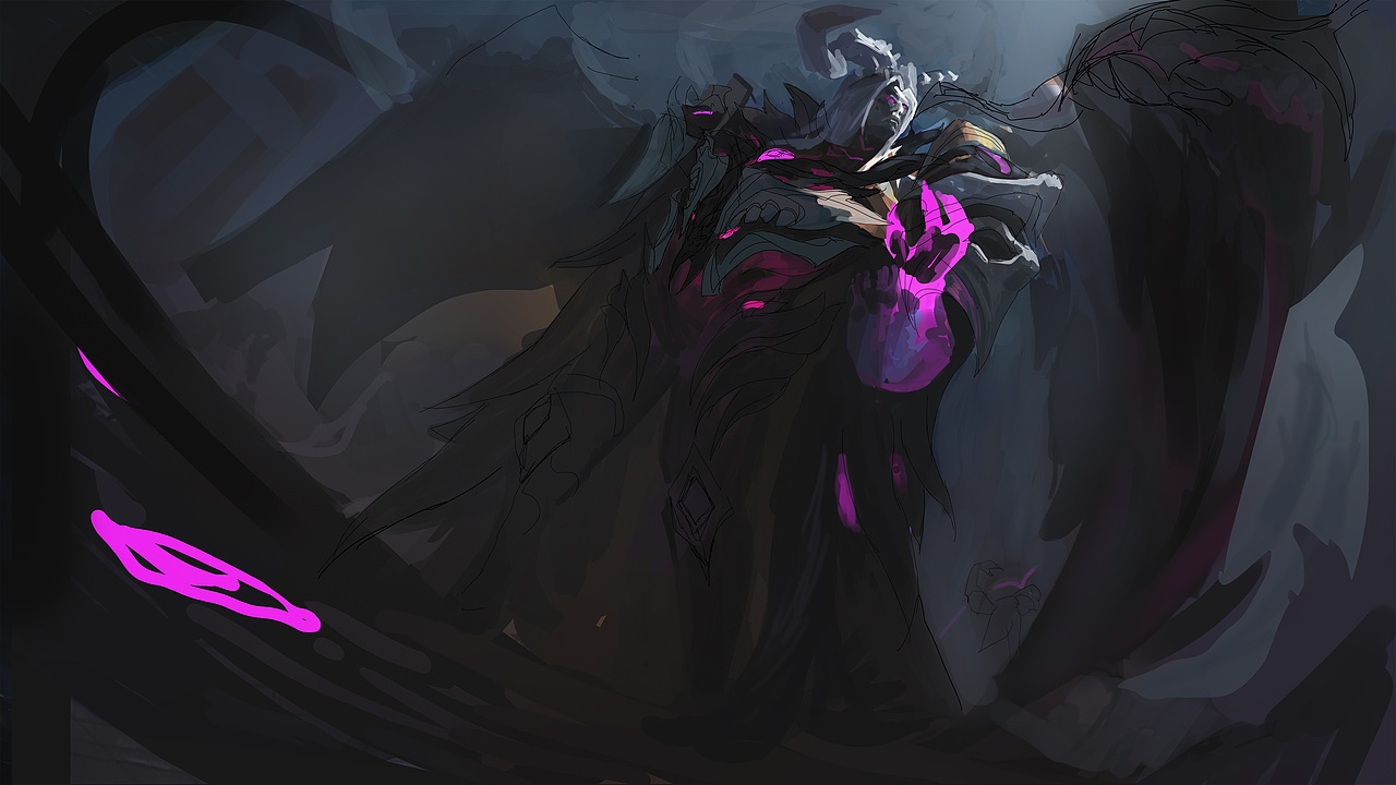 LOL同人古神-诺克萨斯统领斯维因。