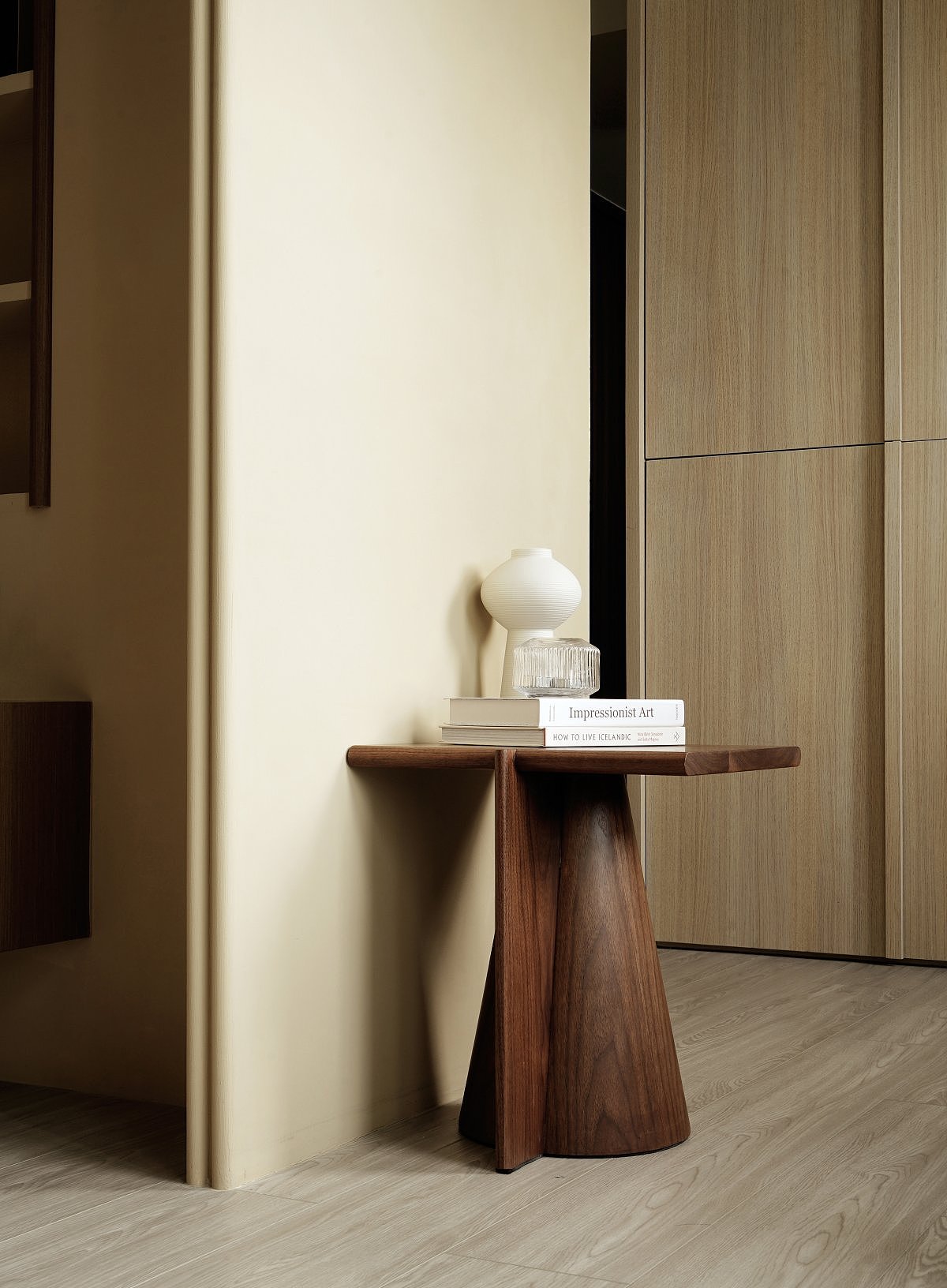 家装设计案例鉴赏——原木色温暖复古感居家生活