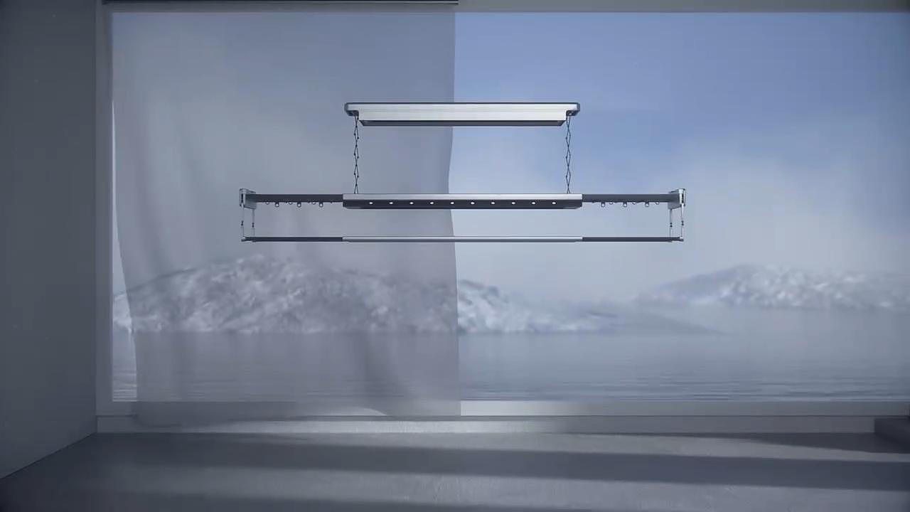 三维电商产品动态案例 | 伸缩晾衣架